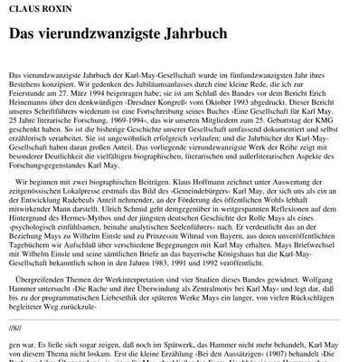 خرید و دانلود نسخه کامل کتاب Jahrbuch der Karl-May-Gesellschaft 1994