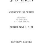 خرید و دانلود نسخه کامل کتاب Johan Sebastian Bach. Violoncello Suites 1-3.