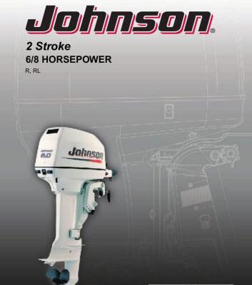 خرید و دانلود نسخه کامل کتاب Johnson 2 Stroke 6/8 Horsepower R, RL