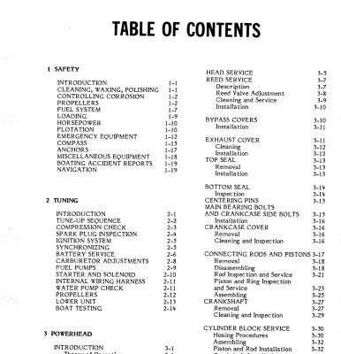 خرید و دانلود نسخه کامل کتاب Johnson/Evinrude Outboards 1973-89 Repair Manual