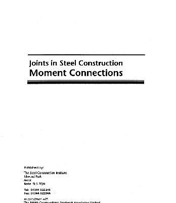 خرید و دانلود نسخه کامل کتاب joints in steel construction – moment connections