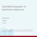 خرید و دانلود نسخه کامل کتاب José María Arguedas: re-escrituras y relecturas