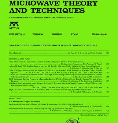 خرید و دانلود نسخه کامل کتاب [Journal] IEEE Transactions on Microwave Theory and Techniques. Vol. 64. No 2