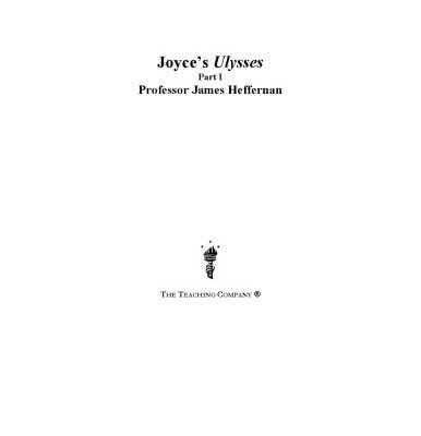 خرید و دانلود نسخه کامل کتاب Joyce’s Ulysses