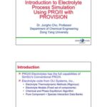 خرید و دانلود نسخه کامل کتاب Jungho Cho. Introduction to Electrolyte Process Simulation Using PRO/II with PROVISION