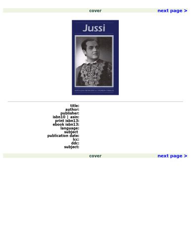 خرید و دانلود نسخه کامل کتاب Jussi (Opera Biography)_68e5696f82293.jpeg خرید و دانلود نسخه کامل کتاب Jussi (Opera Biography)