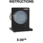 خرید و دانلود نسخه کامل کتاب Kaba Mas X-09 Type 1F High Security Electronic Lock Operating Instructions