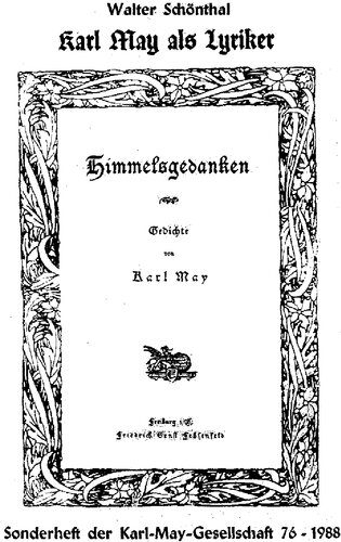 خرید و دانلود نسخه کامل کتاب Karl May als Lyriker. Plädoyer gegen eine Verdrängung Mit zahlreichen Gedichten aus Mays Frühzeit, seinen HIMMELSGEDANKEN und aus der Phase des Spätwerks, sowie Karl May: “An alle meine lieben Gratulanten” (25. Februar 1903)._68ecec77d3f6f.jpeg خرید و دانلود نسخه کامل کتاب Karl May als Lyriker. Plädoyer gegen eine Verdrängung Mit zahlreichen Gedichten aus Mays Frühzeit, seinen HIMMELSGEDANKEN und aus der Phase des Spätwerks, sowie Karl May: “An alle meine lieben Gratulanten” (25. Februar 1903).