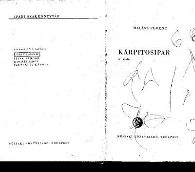 خرید و دانلود نسخه کامل کتاب Kárpitosipar