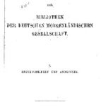 خرید و دانلود نسخه کامل کتاب Katalog der Bibliothek der Deutschen Morgenländischen Gesellschaft
