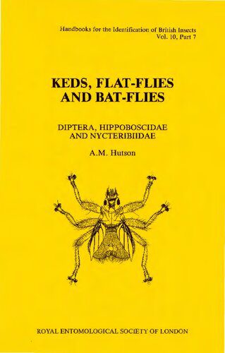 خرید و دانلود نسخه کامل کتاب Keds, flat-flies and bat-flies (Diptera, Hippoboscidae and Nycteribiidae)_68e74e0feb3ac.jpeg خرید و دانلود نسخه کامل کتاب Keds, flat-flies and bat-flies (Diptera, Hippoboscidae and Nycteribiidae)