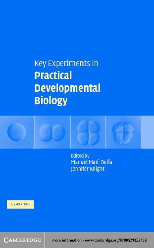 خرید و دانلود نسخه کامل کتاب Key Experiments In Practical Developmental Biology_68e1e71c4a510.jpeg خرید و دانلود نسخه کامل کتاب Key Experiments In Practical Developmental Biology