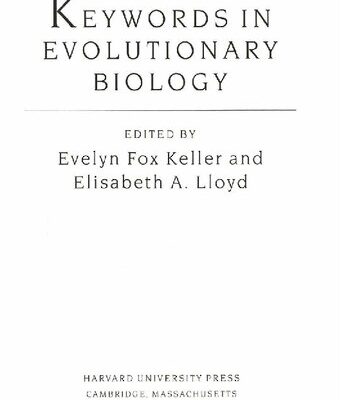 خرید و دانلود نسخه کامل کتاب Keywords in Evolutionary Biology