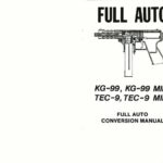 خرید و دانلود نسخه کامل کتاب KG-99, KG-99 Mini, TEC-9, TEC-9 Mini Full Auto Conversion Manual