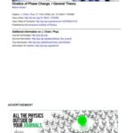 خرید و دانلود نسخه کامل کتاب Kinetics of Phase Change. I General Theory