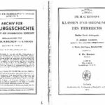 خرید و دانلود نسخه کامل کتاب Klassen und Ordnungen des tier-reichs