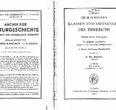 خرید و دانلود نسخه کامل کتاب Klassen und Ordnungen des tier-reichs