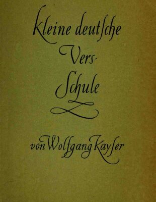 خرید و دانلود نسخه کامل کتاب Kleine deutsche Versschule