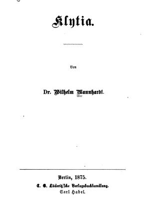 خرید و دانلود نسخه کامل کتاب Klytia