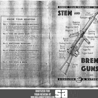 خرید و دانلود نسخه کامل کتاب Know Your Weapons: No. 5: Sten and Bren Guns
