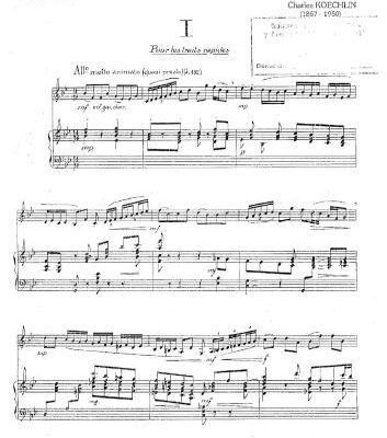 خرید و دانلود نسخه کامل کتاب Koechlin Charles. 15 Etudes pour saxophone alto et piano. Op. 188
