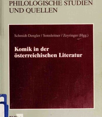 خرید و دانلود نسخه کامل کتاب Komik in der österreichischen Literatur