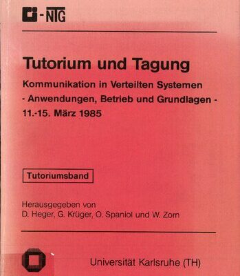 خرید و دانلود نسخه کامل کتاب Kommunikation in Verteilten Systemen – Anwendungen, Betrieb und Grundlagen