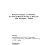 خرید و دانلود نسخه کامل کتاب Konyukhov Corresponding Member of the NASU V.I. Dranovsky Dr. V.N. Tsymbal – Radar Techniques and Facilities for On-Line Remote Sensing of the Earth from Aerospace Carriers