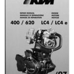 خرید و دانلود نسخه کامل کتاب KTM 400-620 LC4-LC4e 1997: Repair Manual (GERMAN)