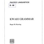 خرید و دانلود نسخه کامل کتاب Kwaio grammar