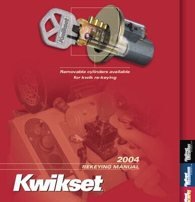 خرید و دانلود نسخه کامل کتاب Kwikset 2004 Rekeying Manual