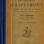 خرید و دانلود نسخه کامل کتاب La chanson d’Aspremont, chanson de geste du XIIe siècle, texte du manuscrit de Wollaton Hall