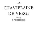 خرید و دانلود نسخه کامل کتاب La Chastelaine de Vergi