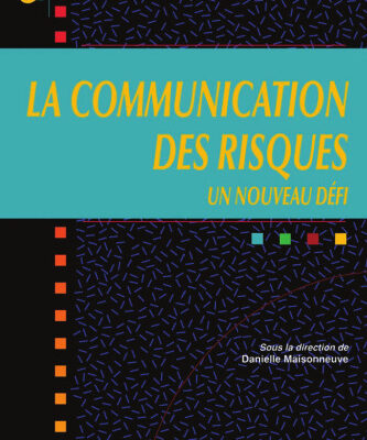 خرید و دانلود نسخه کامل کتاب La communication des risques : Un nouveau défi