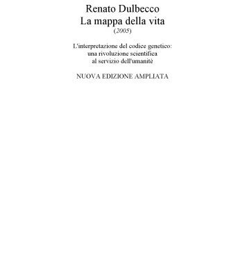 خرید و دانلود نسخه کامل کتاب La Mappa della Vita: L’interpretazione del codice genetico: una rivoluzione scientifica al servizio dell’umanità