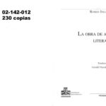 خرید و دانلود نسخه کامل کتاب La obra de arte literaria