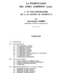 خرید و دانلود نسخه کامل کتاب La pigmentation des Jaera albifrons Leach