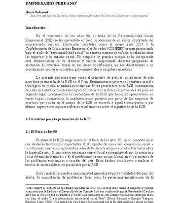 خرید و دانلود نسخه کامل کتاب La responsabilidad social en la mirada del empresario peruano [2000]