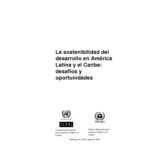 خرید و دانلود نسخه کامل کتاب La sostenibilidad del desarrollo en América Latina y el Caribe