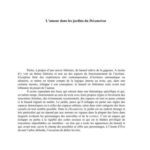 خرید و دانلود نسخه کامل کتاب L’amour dans les jardins du Décaméron
