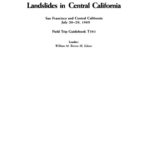 خرید و دانلود نسخه کامل کتاب Landslides in Central California: San Francisco and Central California, July 20-29, 1989