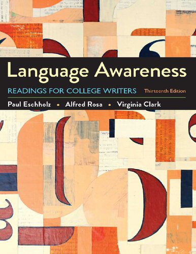 خرید و دانلود نسخه کامل کتاب Language Awareness: Readings for College Writers_68dfc8f523c01.jpeg خرید و دانلود نسخه کامل کتاب Language Awareness: Readings for College Writers