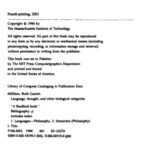 خرید و دانلود نسخه کامل کتاب Language, thought, and other biological categories: New foundations for realism (no pp. I-VI)
