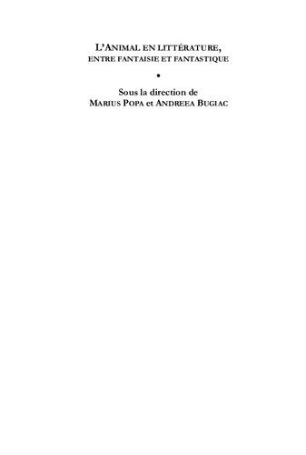 خرید و دانلود نسخه کامل کتاب L’animal en littérature, entre fantaisie et fantastique. Actes du colloque de célébration du quatrième centenaire de la naissance de Jean de La Fontaine (1621-2021)_68df97a0bcb0f.jpeg خرید و دانلود نسخه کامل کتاب L’animal en littérature, entre fantaisie et fantastique. Actes du colloque de célébration du quatrième centenaire de la naissance de Jean de La Fontaine (1621-2021)