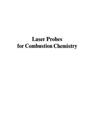 خرید و دانلود نسخه کامل کتاب Laser Probes for Combustion Chemistry