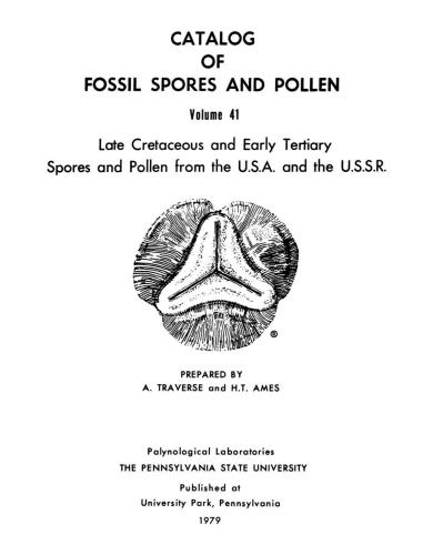 خرید و دانلود نسخه کامل کتاب Late Cretaceous and Early Tertiary Spores and Pollen from the U.S.A. and the U.S.S.R_68e8b2a600a6c.jpeg خرید و دانلود نسخه کامل کتاب Late Cretaceous and Early Tertiary Spores and Pollen from the U.S.A. and the U.S.S.R