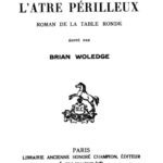 خرید و دانلود نسخه کامل کتاب L’âtre périlleux, roman de la Table Ronde