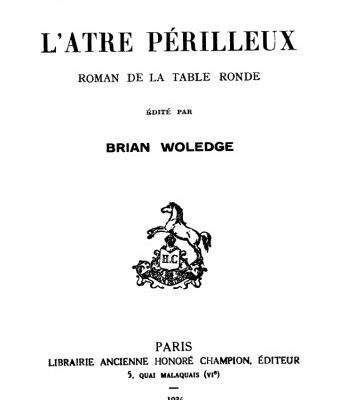خرید و دانلود نسخه کامل کتاب L’âtre périlleux, roman de la Table Ronde