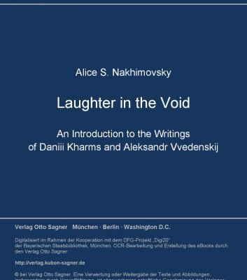 خرید و دانلود نسخه کامل کتاب Laughter in the void. An introduction to the writings of Daniil Kharms and Aleksandr Vvedenskij