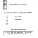 خرید و دانلود نسخه کامل کتاب Launch dynamics of APFSDS (Armor Piercing, Fin-Stabilized, Discarding Sabot) ammunition